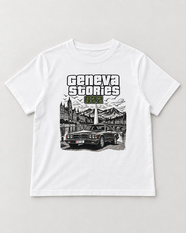 Front print — Geneva Stories 022 Tee
