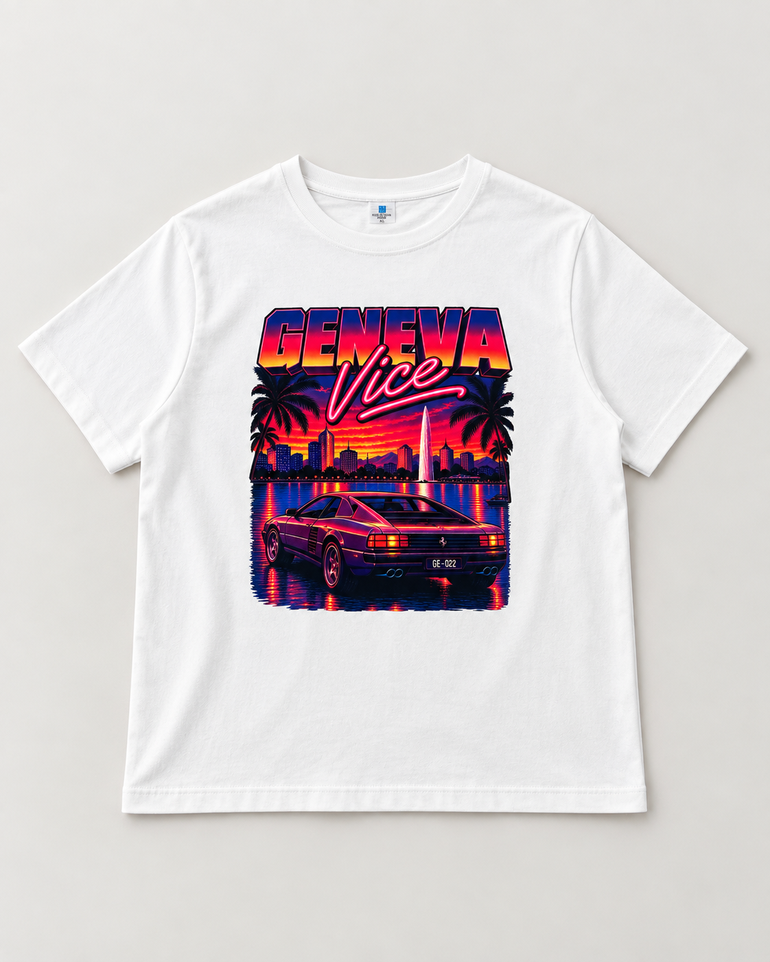 Front print — Geneva Vice Tee