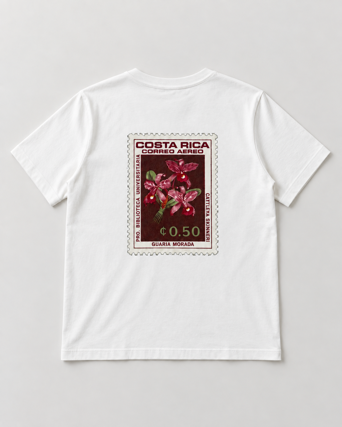 Back print — Costa Rica Orchid Tee