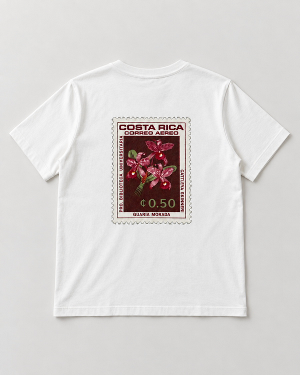 Back print — Costa Rica Orchid Tee